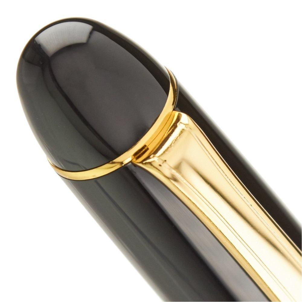 Platinum #3776 Century Black In Black GT Fountain Pen PNB130001