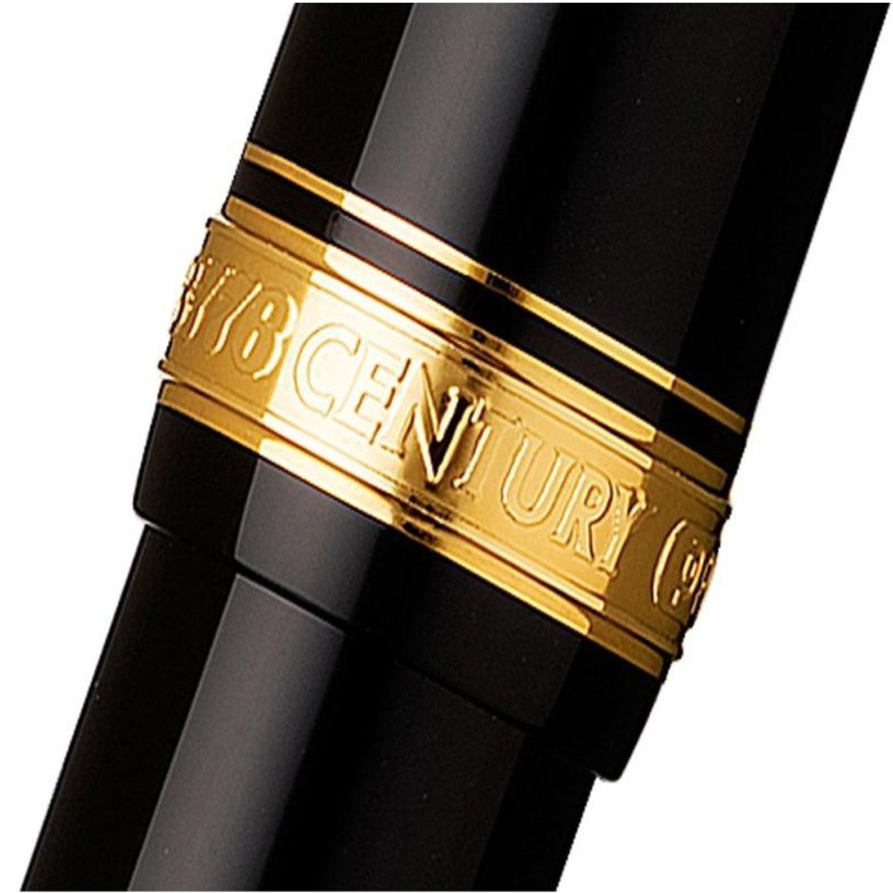 Platinum #3776 Century Black In Black GT Fountain Pen PNB130001