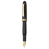 Platinum #3776 Century Black In Black GT Fountain Pen PNB130001