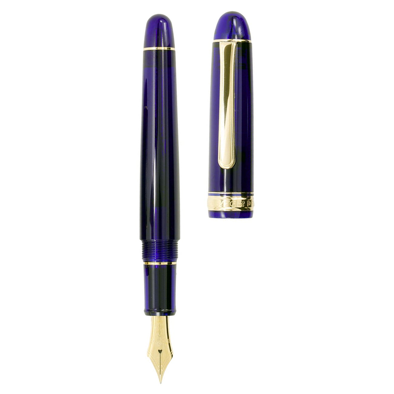 Platinum #3776 Century Chartres Blue GT Fountain Pen PNB1300051