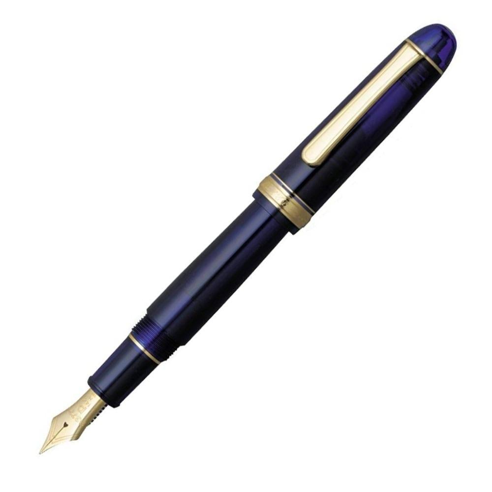 Platinum #3776 Century Chartres Blue GT Fountain Pen PNB1300051
