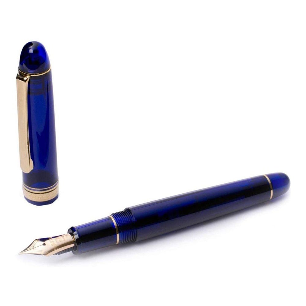 Platinum #3776 Century Chartres Blue GT Fountain Pen PNB1300051