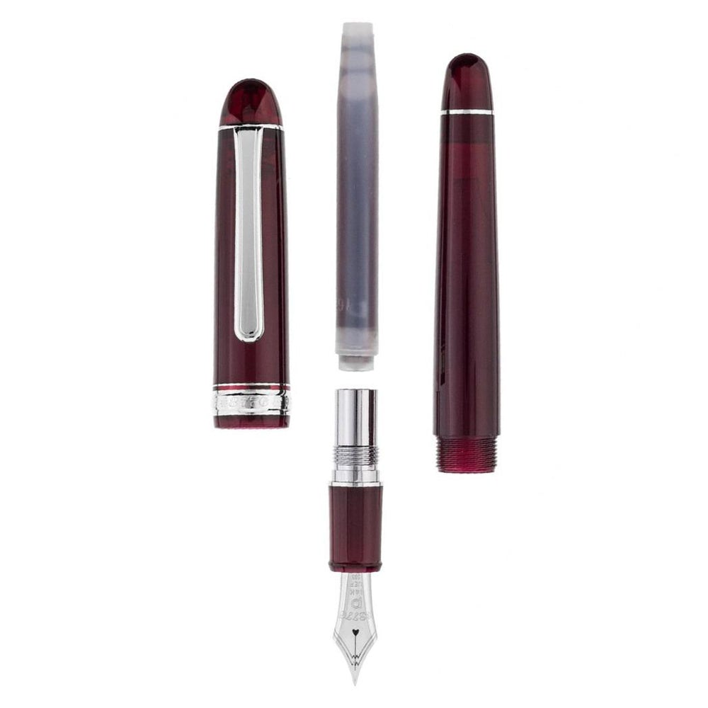 Platinum #3776 Century Burgundy ST Fountain Pen PNB15000CR71