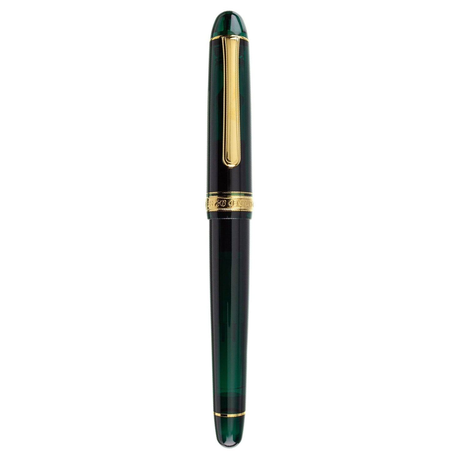 Platinum #3776 Century Laurel Green GT Fountain Pen PNB1300041
