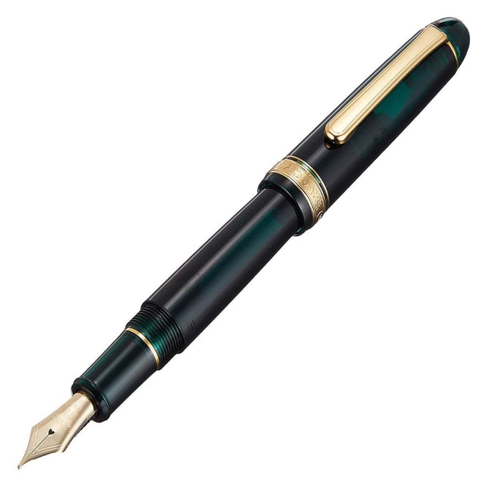 Platinum #3776 Century Laurel Green GT Fountain Pen PNB1300041