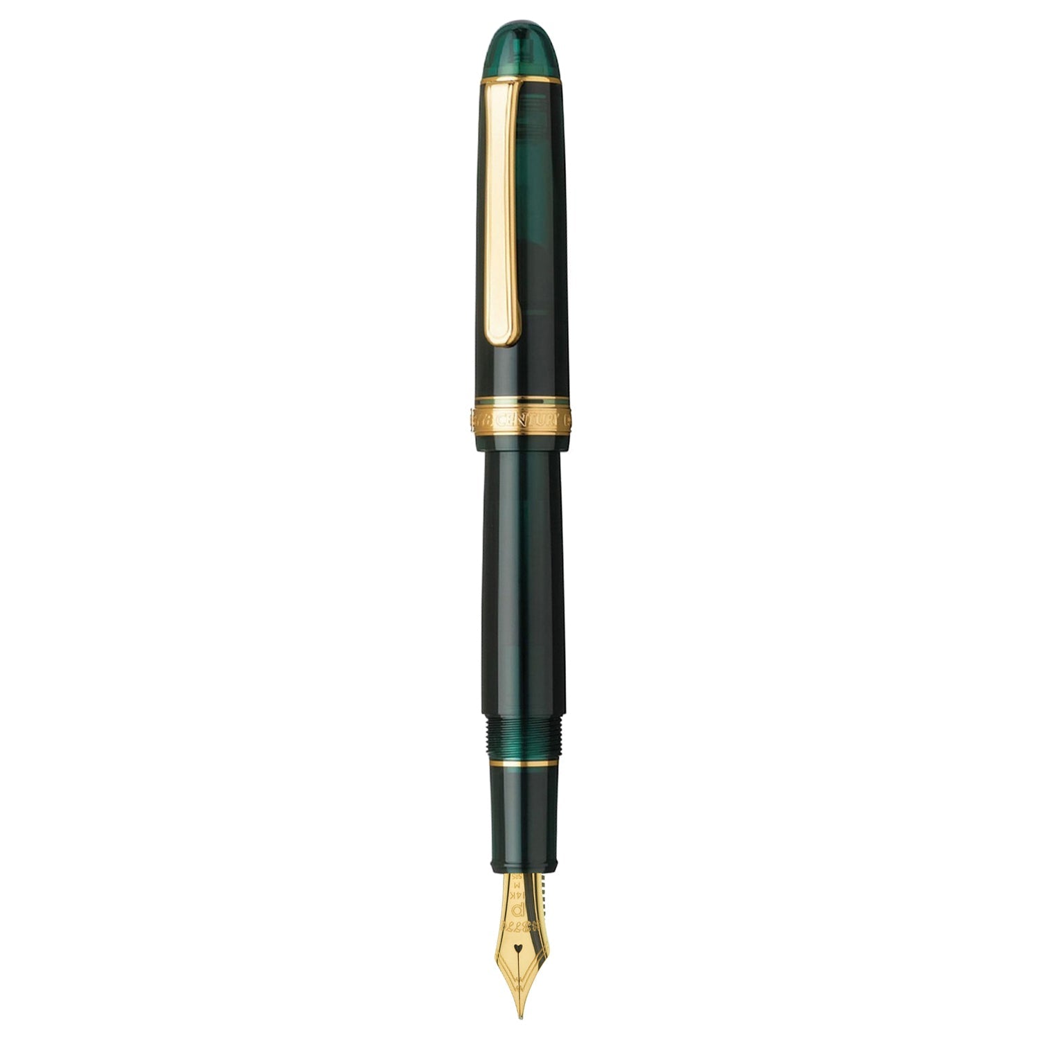 Platinum #3776 Century Laurel Green GT Fountain Pen PNB1300041