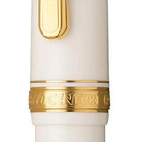 Platinum #3776 Century Chenonceau White GT Fountain Pen PNB130002