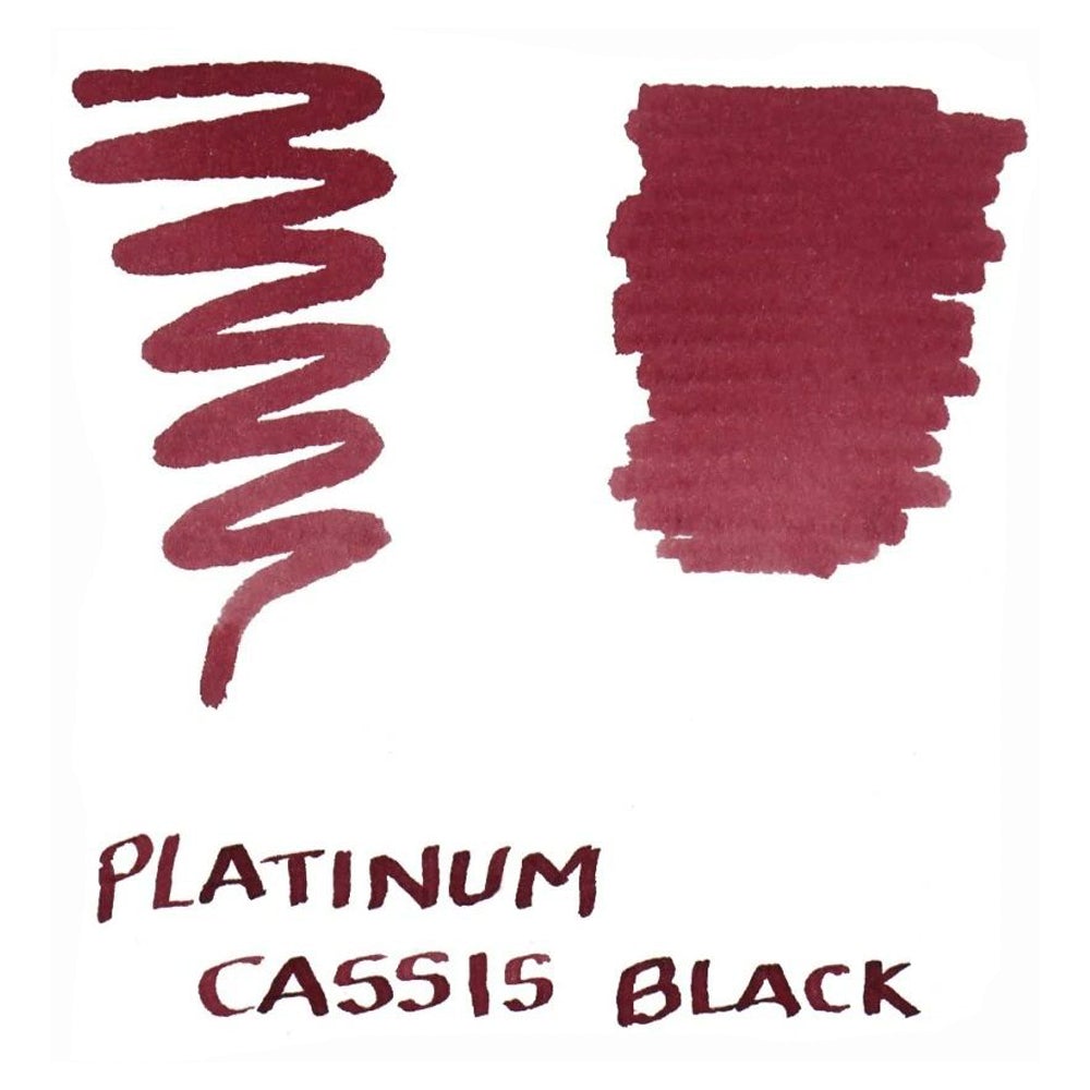 Platinum Classic Ink Bottle (Cassis Black - 60 ML) INKK200015
