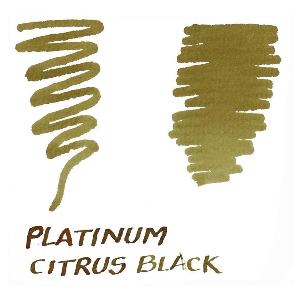 Platinum Classic Ink Bottle (Citrus Black - 60 ML) INKK200047