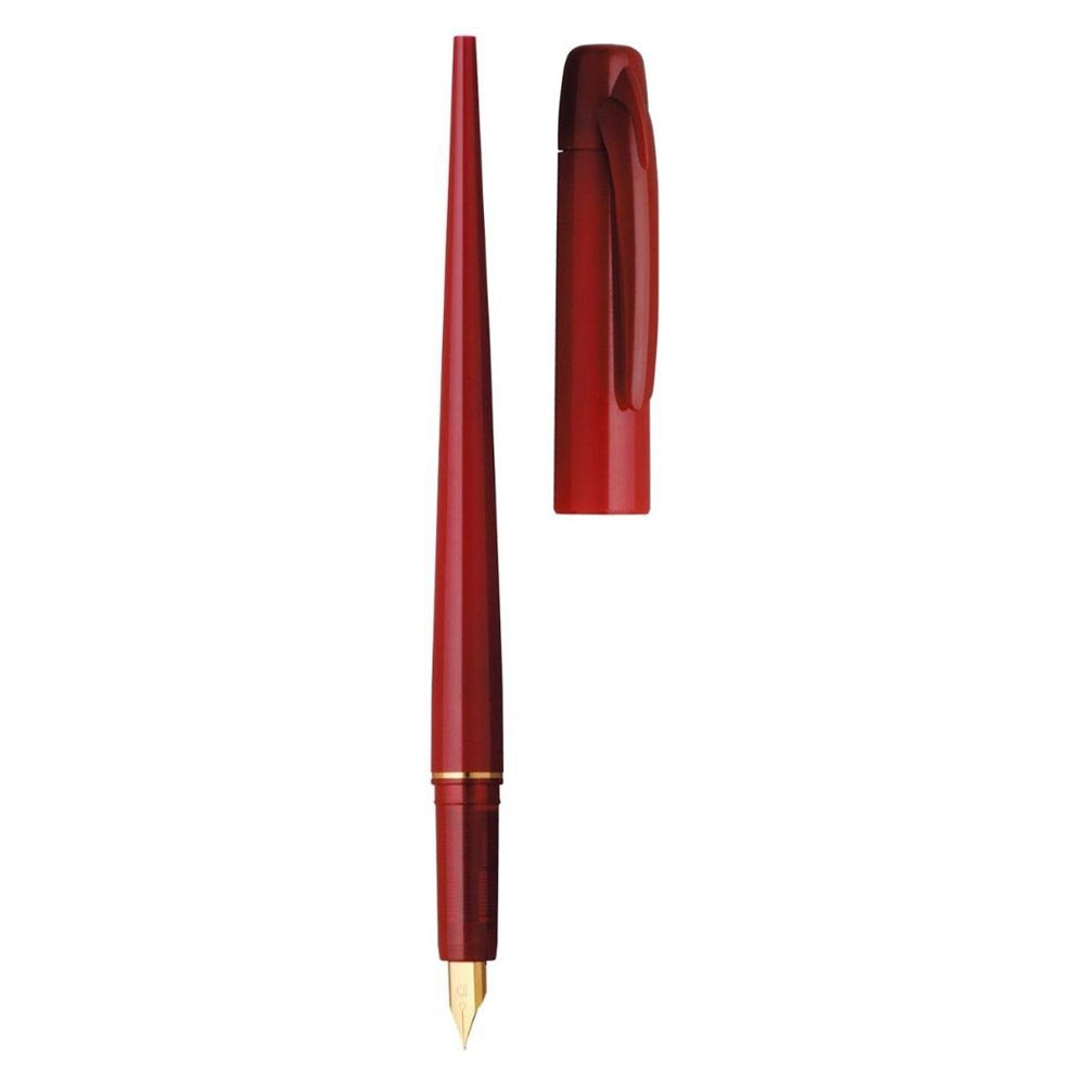 Platinum Desk Red Fountain Pen DPQ700A10