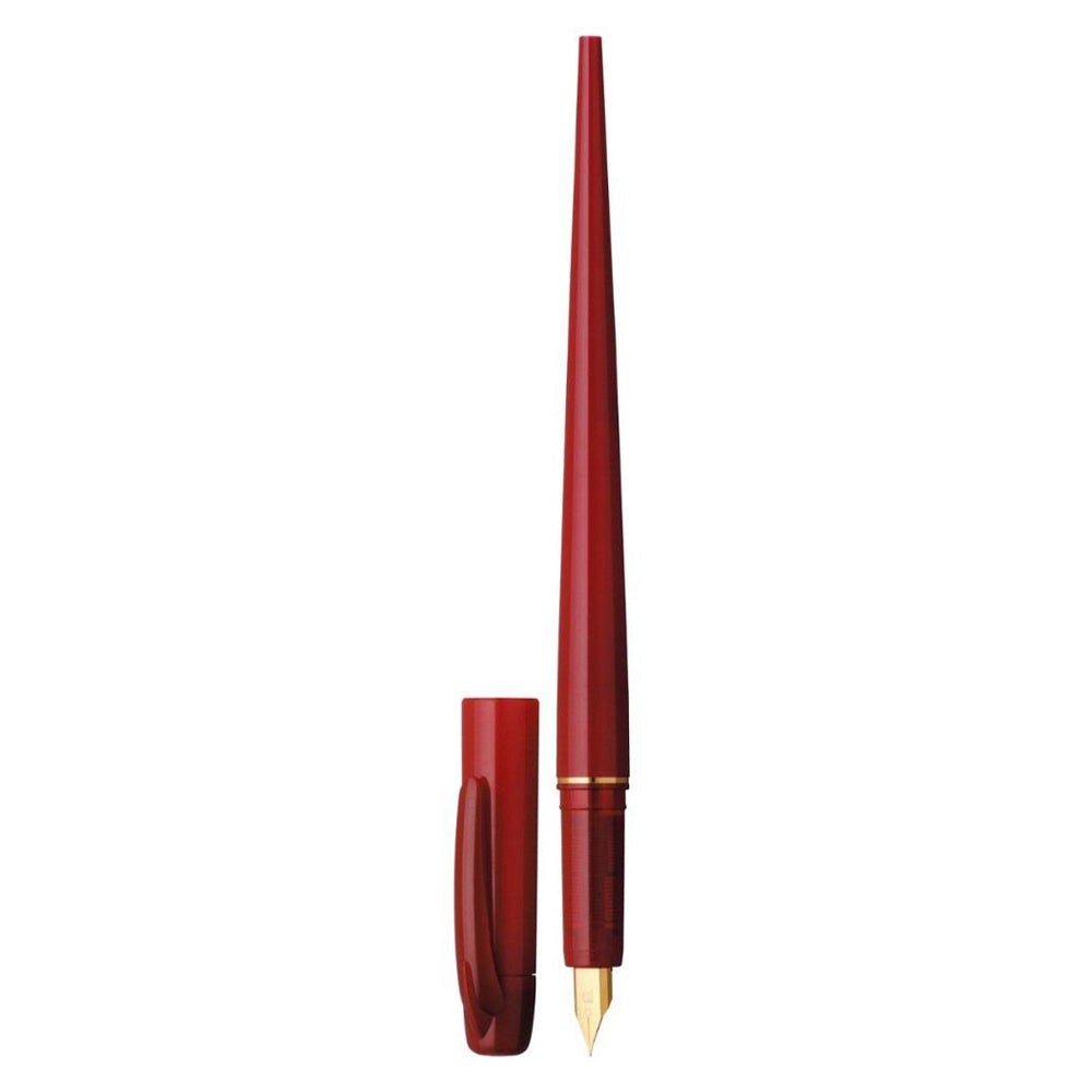 Platinum Desk Red Fountain Pen DPQ700A10