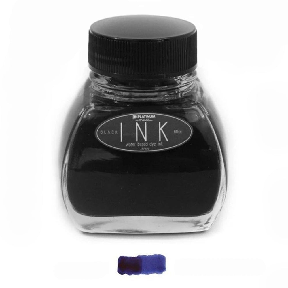 Platinum Dye Ink Bottle (Black - 60 ML) INK12001