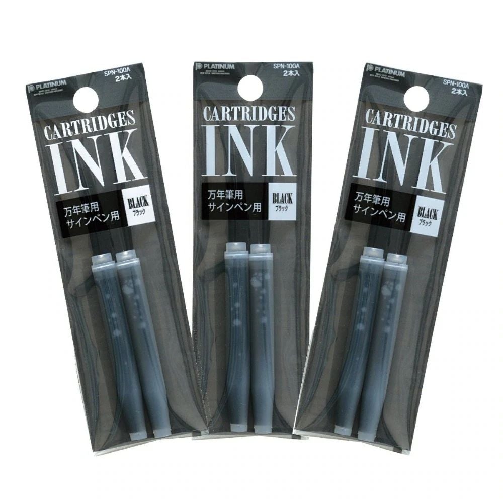 Platinum Dye Ink Cartridge (Black - Pack of 2) SPN100A1