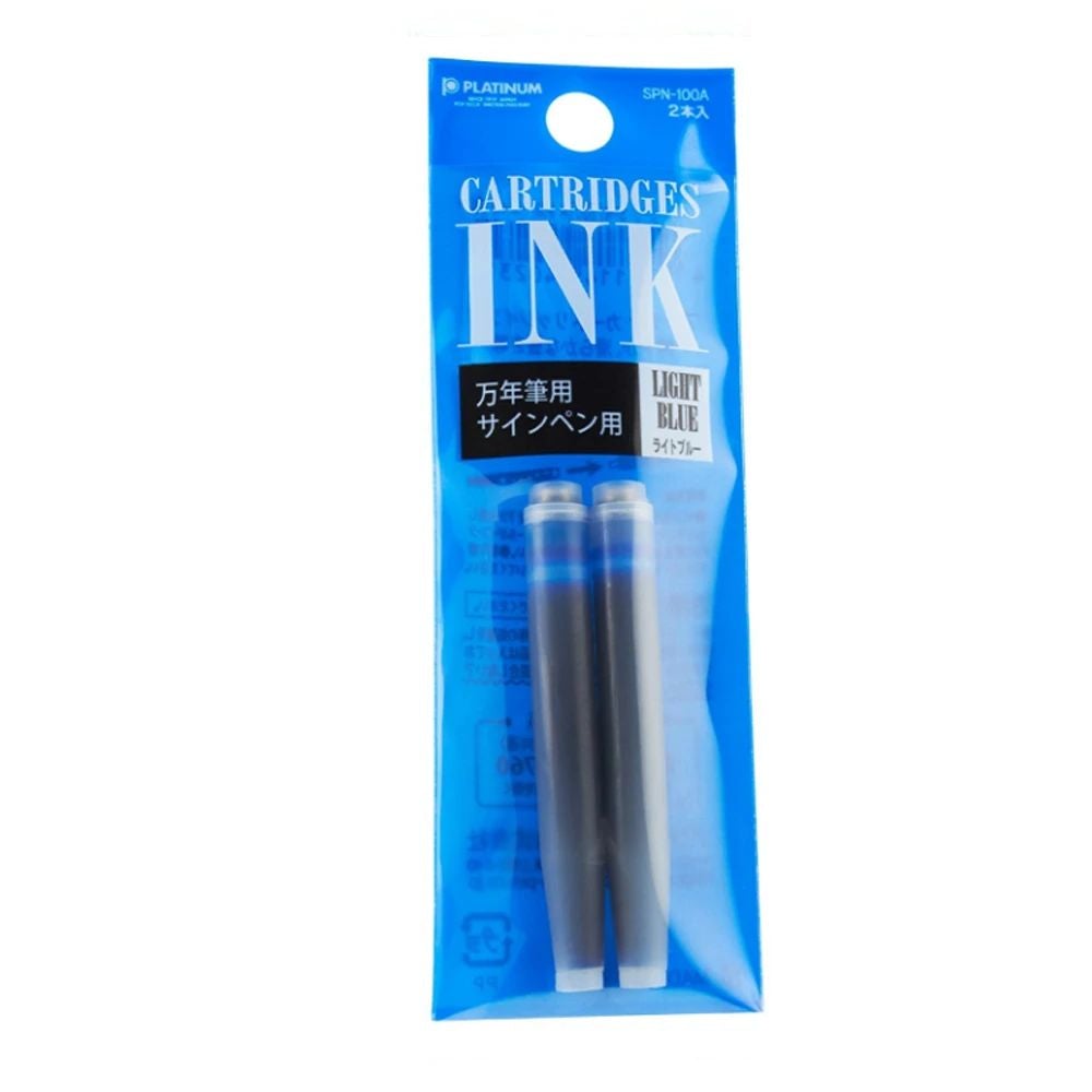 Platinum Dye Ink Cartridge (Light Blue - Pack of 2) SPN100A57