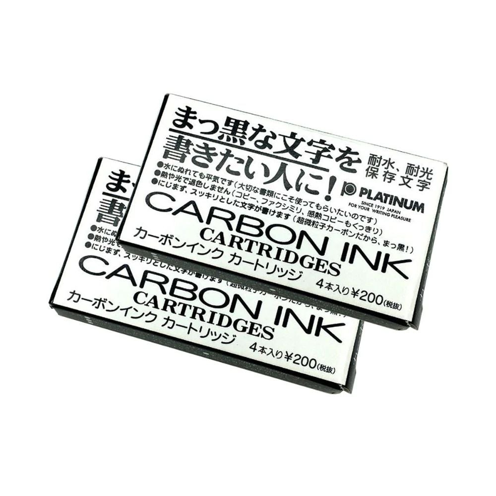 Platinum  Ink Cartridge (Carbon Black - Pack of 4) SPC2001