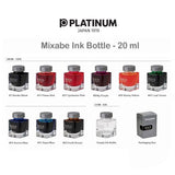 Platinum Mixable Ink Bottle (Aqua Blue - 20 ML) INKM100057