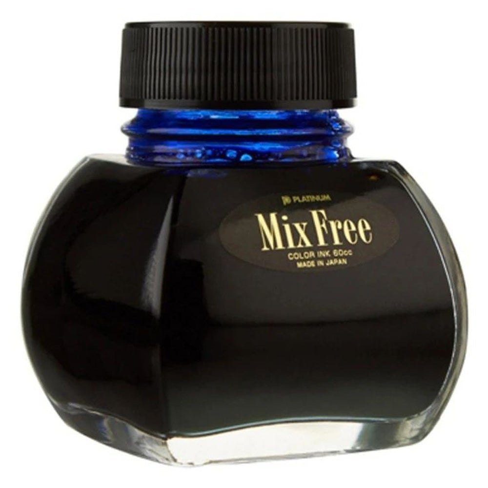 Platinum Mixable Ink Bottle (Aurora Blue - 60 ML) INKM120055