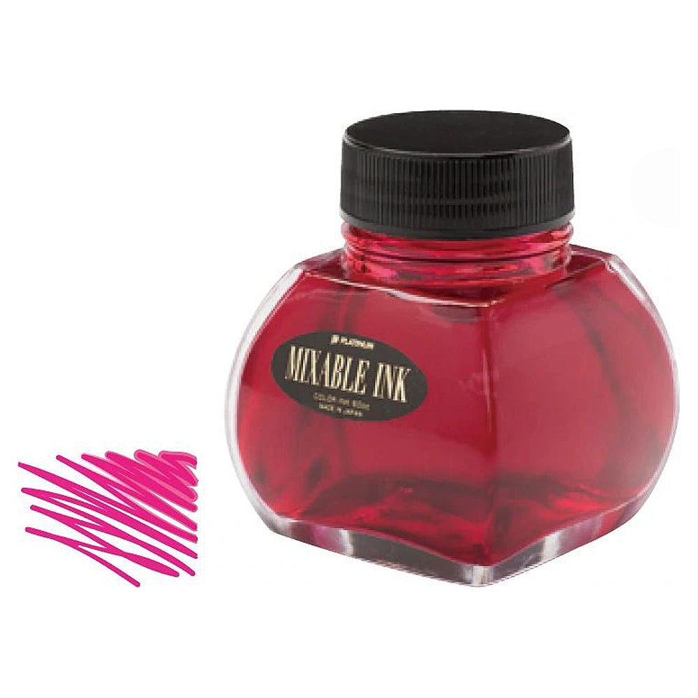 Platinum Mixable Ink Bottle (Cyclamen Pink - 60 ML) INKM120021