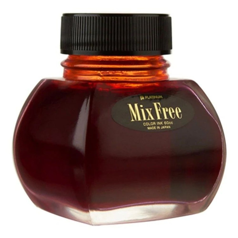 Platinum Mixable Ink Bottle (Flame Red - 60 ML) INKM120011