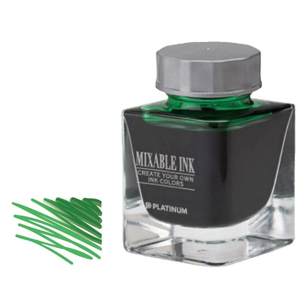 Platinum Mixable Ink Bottle (Leaf Green - 20 ML) INKM100041