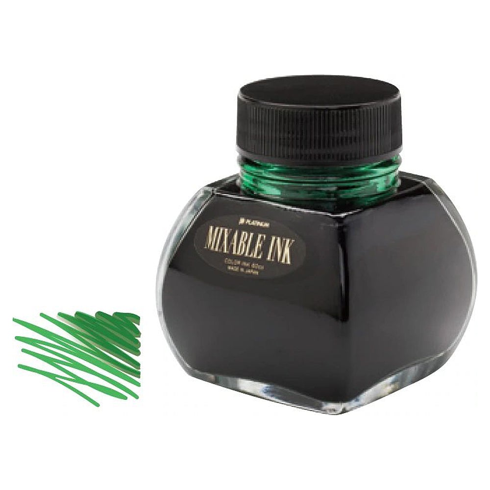 Platinum Mixable Ink Bottle (Leaf Green - 60 ML) INKM120041