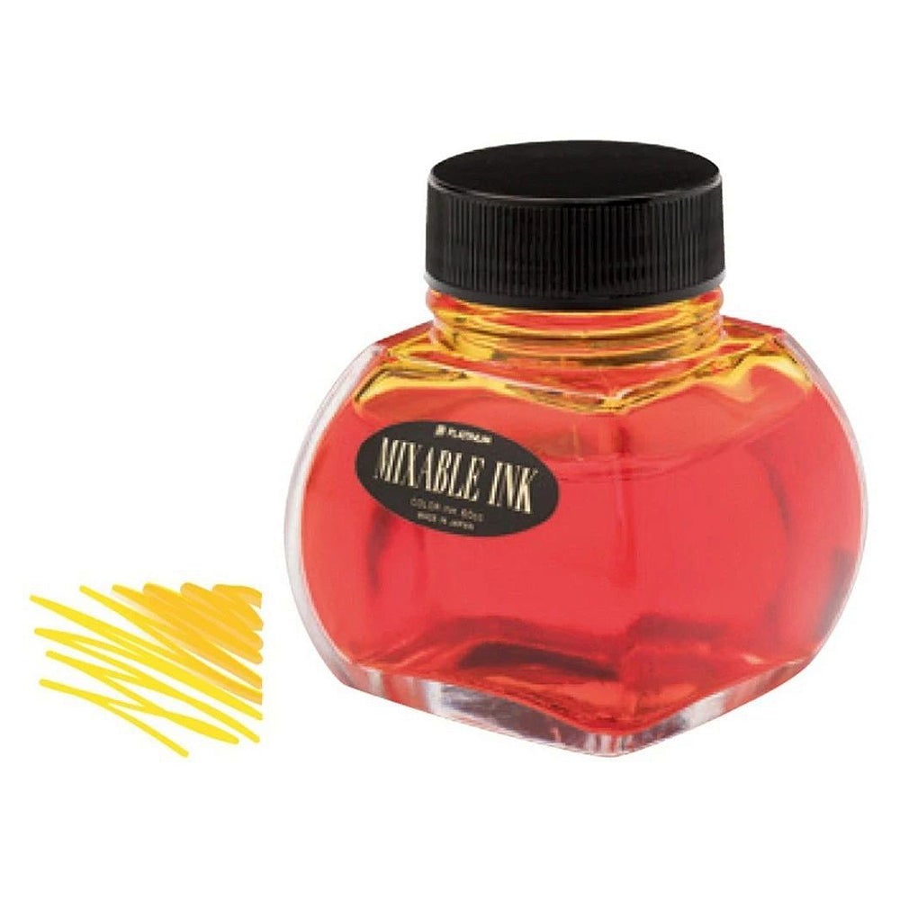 Platinum Mixable Ink Bottle (Sunny Yellow - 60 ML) INKM120030
