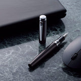 Platinum Procyon Luster Black Mist CT Fountain Pen