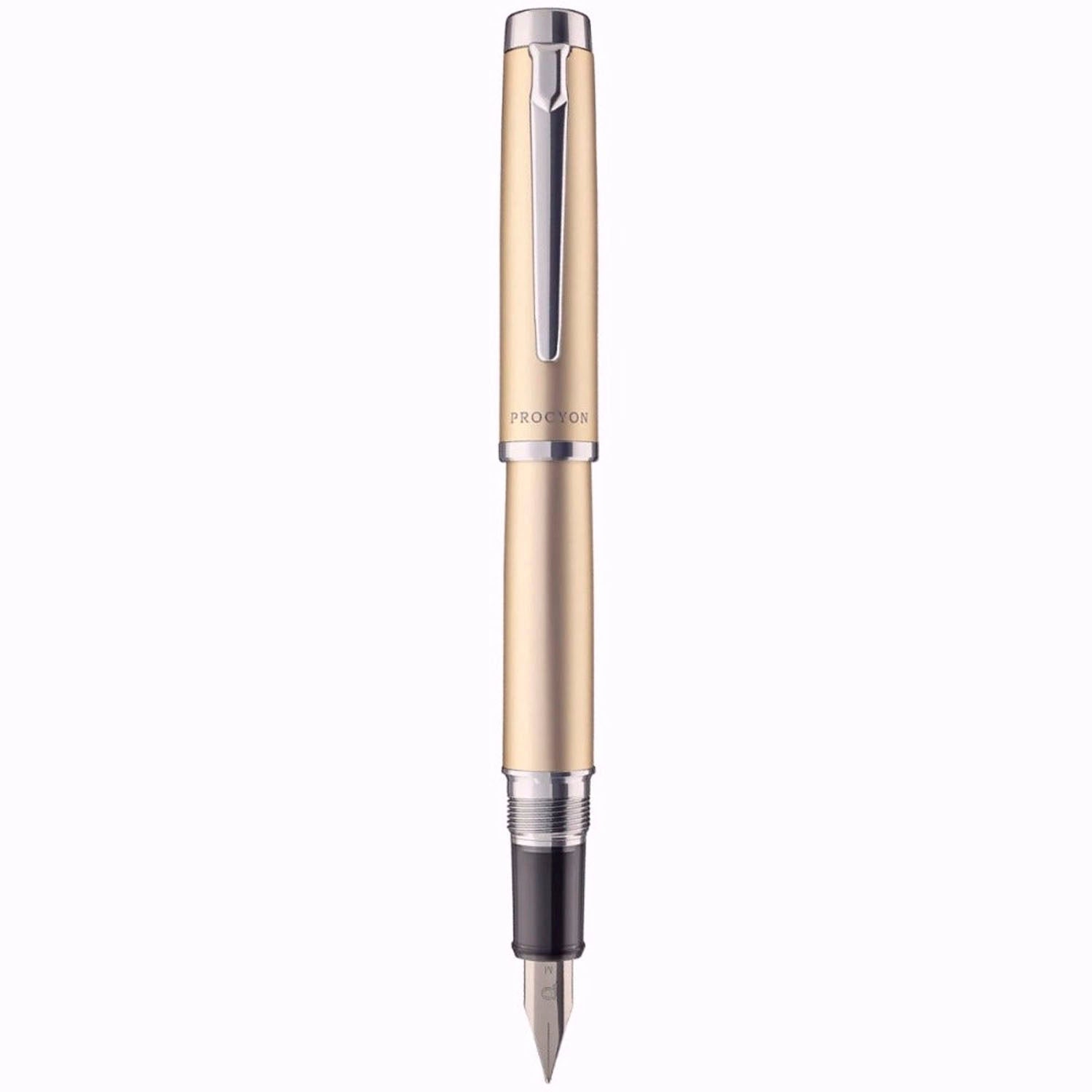 Platinum Procyon Luster Champagne Gold CT Fountain Pen