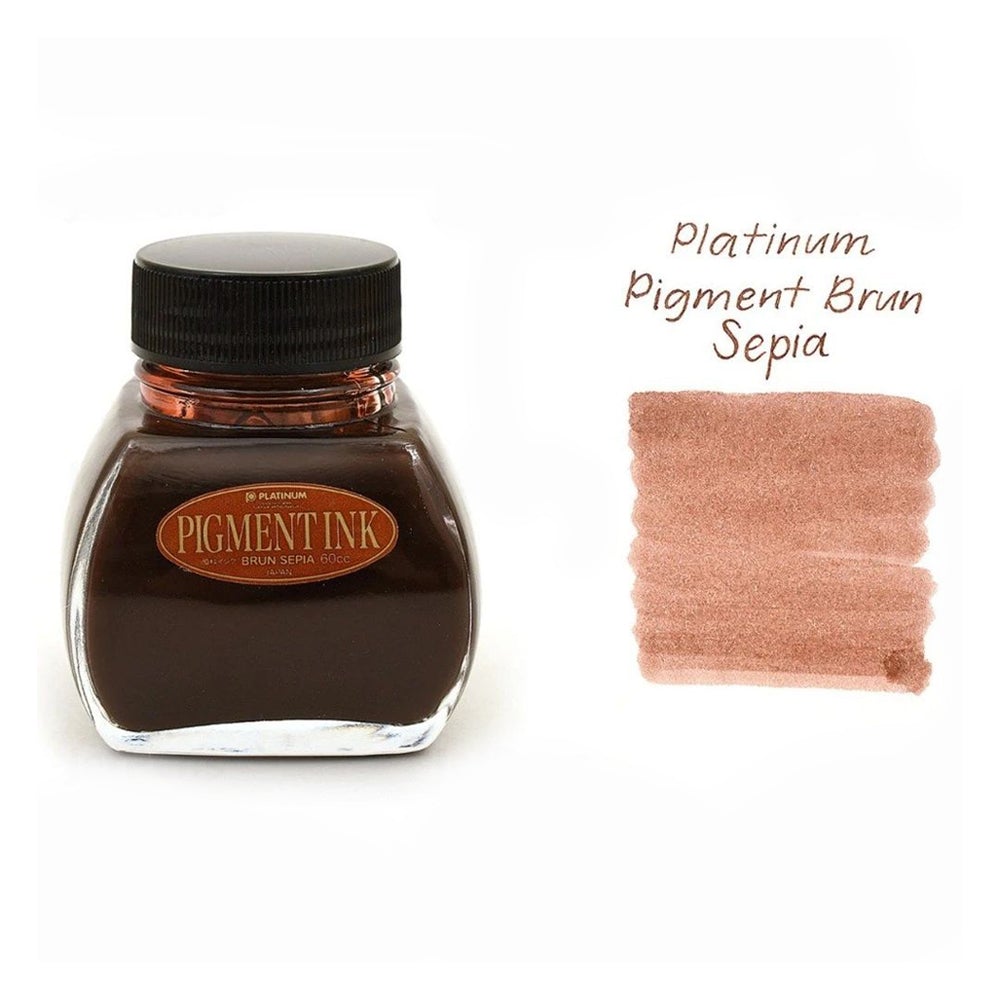 Platinum Pigment Ink Bottle (Brown Sepia - 60 ML) INKG150065