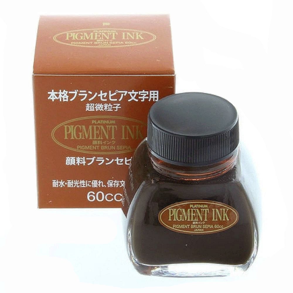 Platinum Pigment Ink Bottle (Brown Sepia - 60 ML) INKG150065