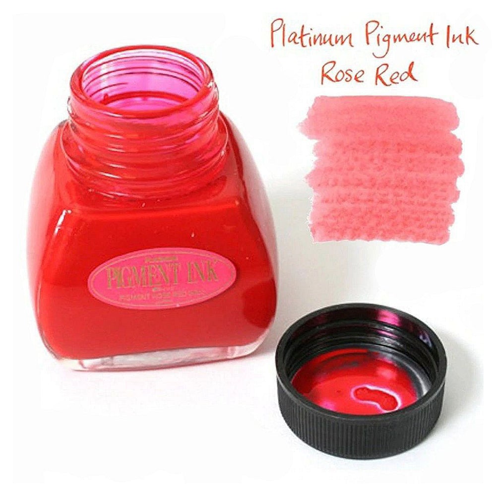 Platinum Pigment Ink Bottle (Rose Red - 60 ML) INKG150020