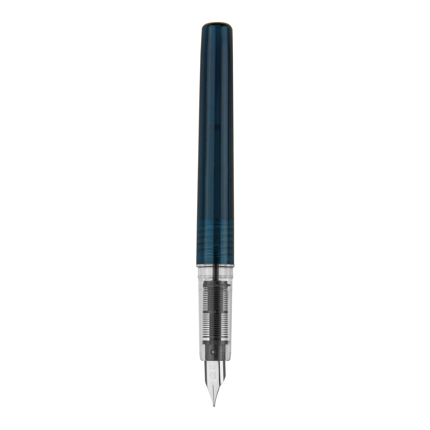 Platinum Prefounte Fountain Pen (Graphite Blue)
