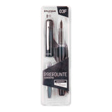 Platinum Prefounte Fountain Pen (Graphite Blue)