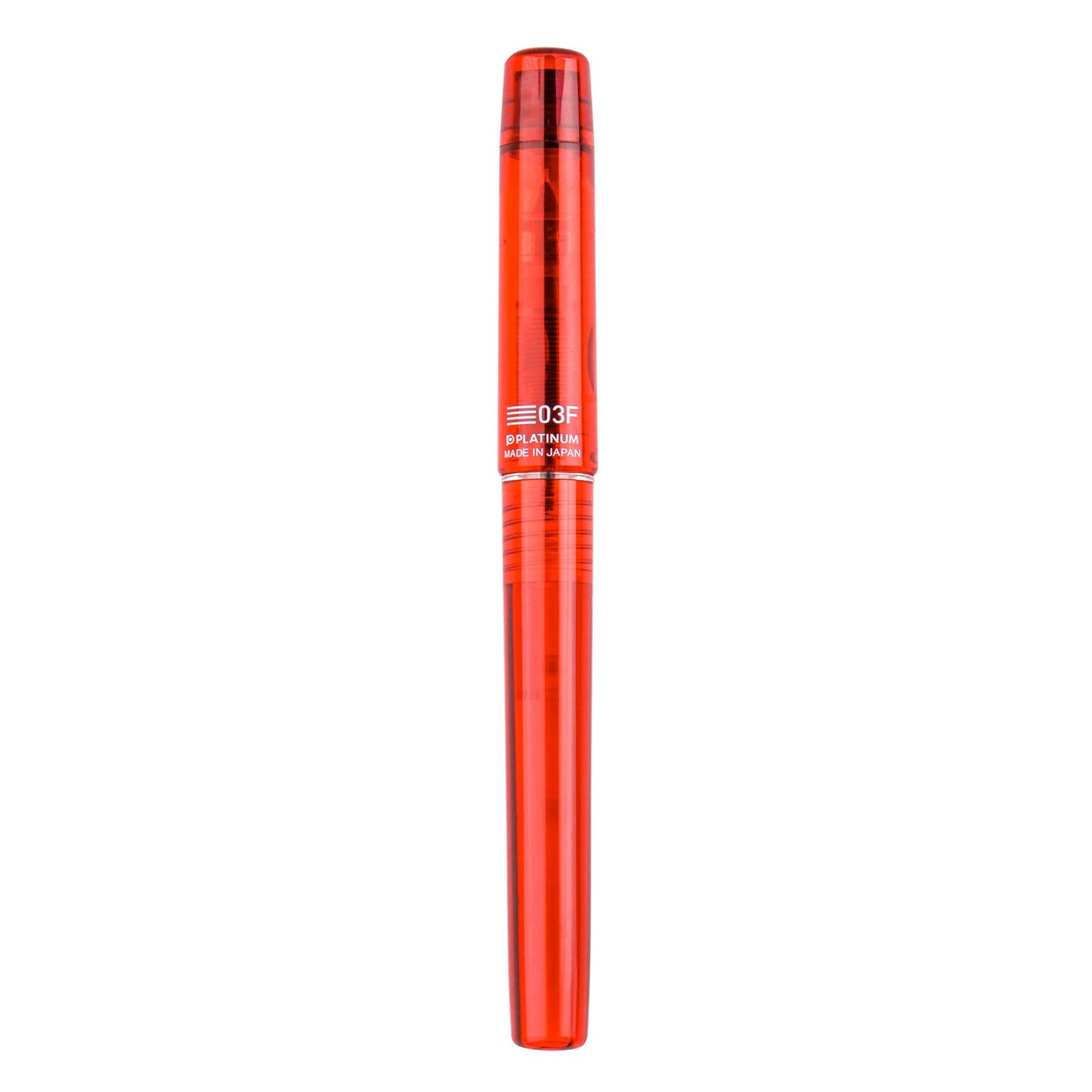 Platinum Prefounte Fountain Pen (Vermillion Orange)