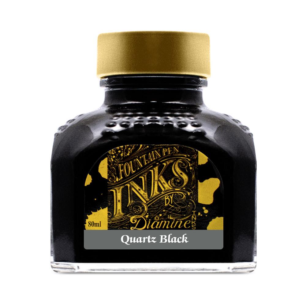 Diamine Ink Bottle (Quartz Black - 80ML) 828412
