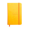 Rhodiarama Hardcover Daffodil Yellow Notebook (105X148mm - Plain) 118636C