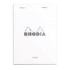 रोडिया बेसिक्स व्हाइट नोटपैड (105X148mm - लाइन्ड) 13601C