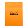 Rhodia Basics Orange Notepad (148X210mm - Lined) 16600C