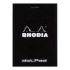 Rhodia Basics Black Notepad (85X120mm - Dotted) 12559C