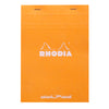 Rhodia Basics Orange Notepad (148X210mm - Dotted) 16558C