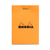 Rhodia Basics Orange Notepad (52X75mm - Grid) 10200C