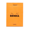 Rhodia Basics Orange Notepad (52X75mm - Lined) 10600C