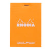 Rhodia Basics Orange Notepad (85X120mm - Dotted) 12558C