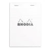 रोडिया बेसिक्स व्हाइट नोटपैड (105X148mm - ग्रिड) 13201C