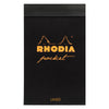 Rhodia Classic Black Notepad (75X120mm - Lined) 8669C
