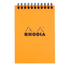 Rhodia Classic Orange Notepad (105X148mm - Grid) 13500C
