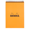 Rhodia Classic Orange Notepad (148X210mm - Lined) 16501C