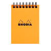 Rhodia Classic Orange Notepad (74X105mm - Grid) 11500C