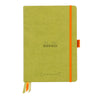 Rhodiarama Hardcover Anise Green Goalbook (148X210mm - Dotted) 118575C