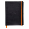 Rhodiarama Softcover Black Notebook (190X250mm - Dotted) 117552C
